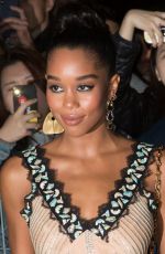 LAURA HARRIER at Louis Vuitton Show at Paris Fashion Week 10/02/2018