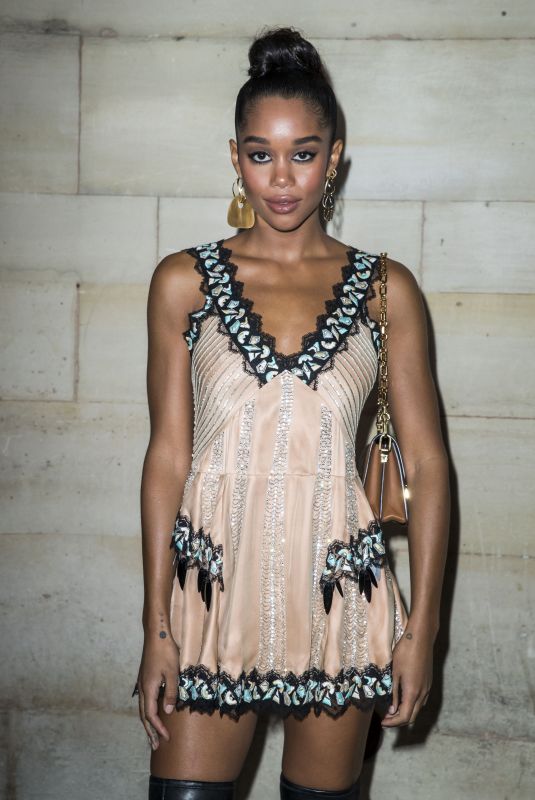 LAURA HARRIER at Louis Vuitton Show at Paris Fashion Week 10/02/2018