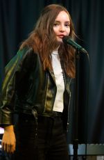 LAUREN MAYBERRY Performs at Radio 104.5 in Bala Cynwyd 10/19/2018