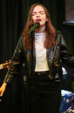 LAUREN MAYBERRY Performs at Radio 104.5 in Bala Cynwyd 10/19/2018