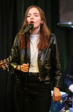 LAUREN MAYBERRY Performs at Radio 104.5 in Bala Cynwyd 10/19/2018