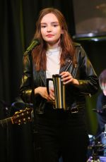 LAUREN MAYBERRY Performs at Radio 104.5 in Bala Cynwyd 10/19/2018