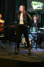LAUREN MAYBERRY Performs at Radio 104.5 in Bala Cynwyd 10/19/2018