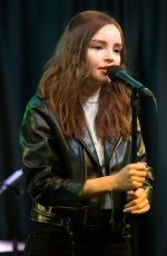 LAUREN MAYBERRY Performs at Radio 104.5 in Bala Cynwyd 10/19/2018