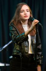 LAUREN MAYBERRY Performs at Radio 104.5 in Bala Cynwyd 10/19/2018