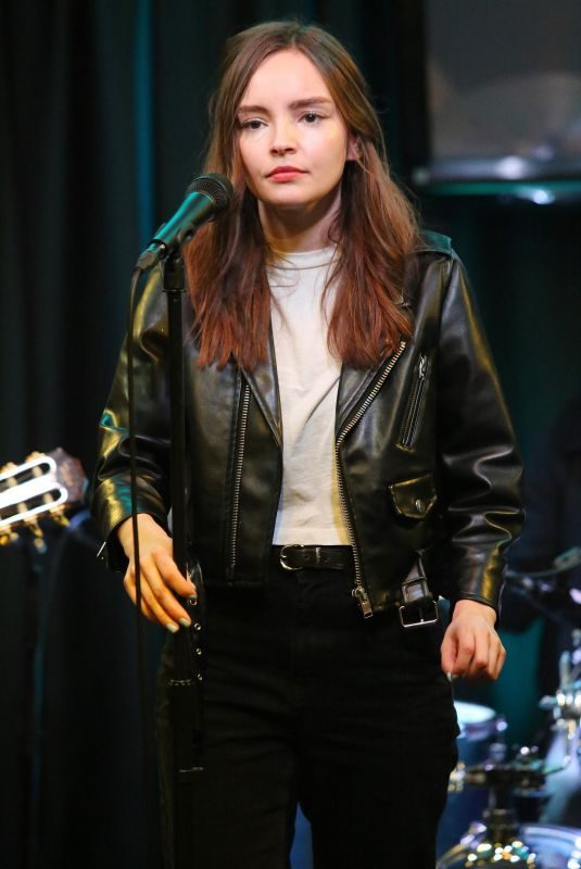 LAUREN MAYBERRY Performs at Radio 104.5 in Bala Cynwyd 10/19/2018