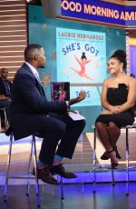 LAURIE HERNANDEZ at Good Morning America 10/11/2018