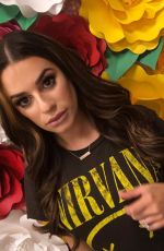 LEA MICHELE, 10/22/2018 Instagram Pictures