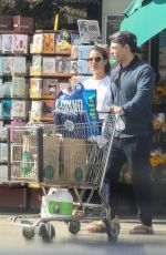 LEA MICHELE Shopping at Whole Foods in Los Angeles 10/07/2018
