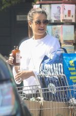 LEA MICHELE Shopping at Whole Foods in Los Angeles 10/07/2018