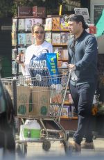 LEA MICHELE Shopping at Whole Foods in Los Angeles 10/07/2018