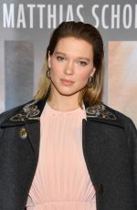 LEA SEYDOUX at Kursk Premiere in Paris 10/25/2018