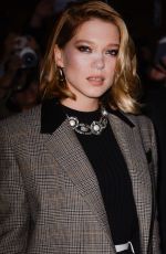LEA SEYDOUX at Louis Vuitton Fashion Show in Paris 10/02/2018