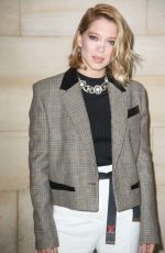 LEA SEYDOUX at Louis Vuitton Fashion Show in Paris 10/02/2018