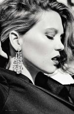 LEA SEYDOUX in Vanity Fair, Italy October 2018