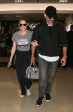 LEANN RIMES at LAX Airport in Los Angeles 10/16/2018