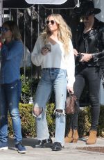 LEANN RIMES Out for Lunch in Hollywood 10/30/2018