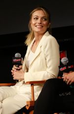 LEILA GEORGE at Mortal Engines Panel at 2018 New York Comic-con 10/05/2018