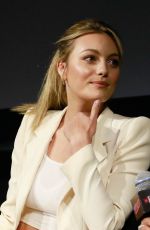 LEILA GEORGE at Mortal Engines Panel at 2018 New York Comic-con 10/05/2018