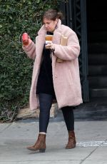LENA DUNHAM Out for Coffee in Los Angeles 10/06/2018