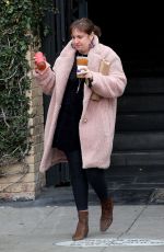 LENA DUNHAM Out for Coffee in Los Angeles 10/06/2018