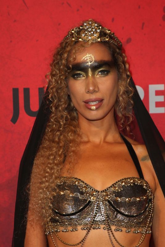LEONA LEWIS at Just Jared Halloween Party in West Hollywood 10/27/2018