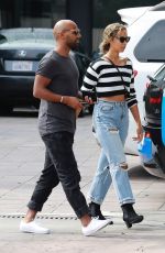 LEONA LEWIS Out for Lunch in Los Angeles 10/06/2018