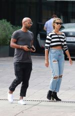 LEONA LEWIS Out for Lunch in Los Angeles 10/06/2018