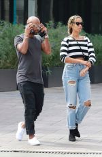 LEONA LEWIS Out for Lunch in Los Angeles 10/06/2018