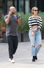 LEONA LEWIS Out for Lunch in Los Angeles 10/06/2018