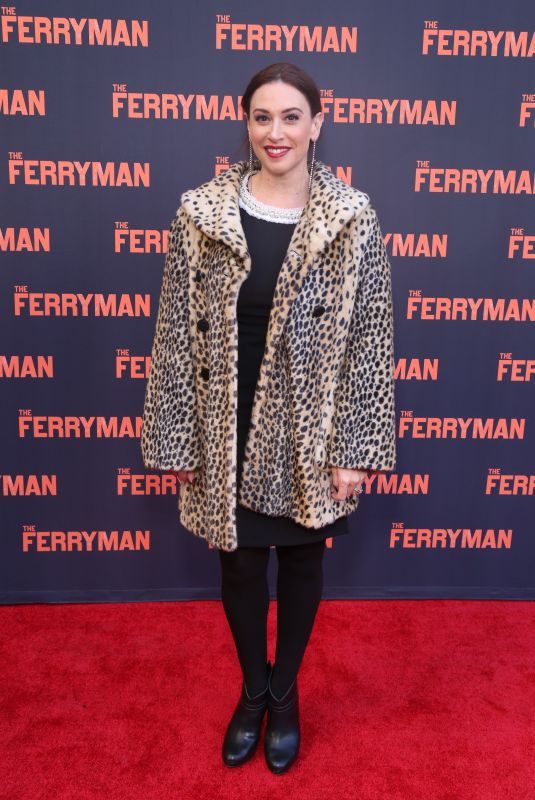 LESLI MARGHERITA at The Ferryman Opening Night at Jacobs Theatre in New York 10/21/2018