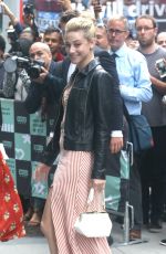 LILI REINHART Arrives at AOL Build in New York 10/08/2018