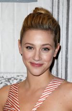 LILI REINHART at Build Series in New York 10/08/2018
