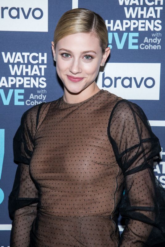 LILI REINHART at Watch What Happens Live 10/09/2018