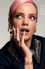 LILY ALLEN in Cosmopolitan Magazine, UK November 2018