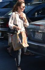 LILY COLLINS at Bristol Farms in Beverly Hills 10/01/2018