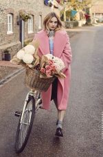 LILY JAMES in Natural Style Magazine, October 2018 Issue