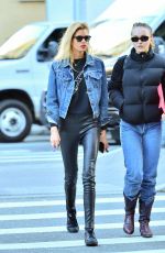 LILY-ROSE DEPP and STELLA MAXWELL Out in New York 10/25/2018