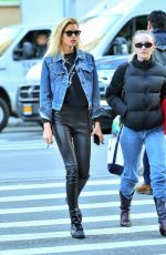 LILY-ROSE DEPP and STELLA MAXWELL Out in New York 10/25/2018