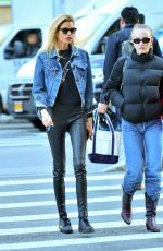 LILY-ROSE DEPP and STELLA MAXWELL Out in New York 10/25/2018