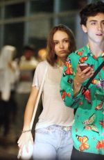 LILY-ROSE DEPP and Timothee Chalamet  Out in New York 10/20/2018