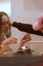 LILY-ROSE DEPP and Timothee Chalamet  Out in New York 10/20/2018