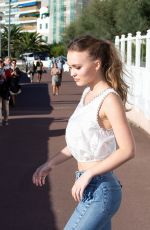 LILY-ROSE DEPP at St Jeam De Luz Film Festival 10/02/2018