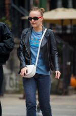 LILY-ROSE DEPP Out in New York 10/06/2018