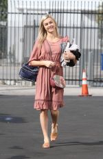 LINDSAY ARNOLD Heading to DWTS Studio in Los Angeles 10/28/2018