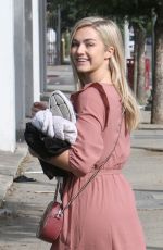 LINDSAY ARNOLD Heading to DWTS Studio in Los Angeles 10/28/2018