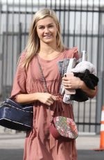 LINDSAY ARNOLD Heading to DWTS Studio in Los Angeles 10/28/2018