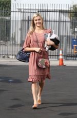 LINDSAY ARNOLD Heading to DWTS Studio in Los Angeles 10/28/2018