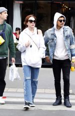 LINDSAY LOHAN Out and About in Paris 10/01/2018
