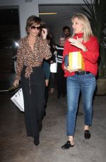 LISA RINNA at Vibrato Grill Jazz in Los Angeles 10/12/2018